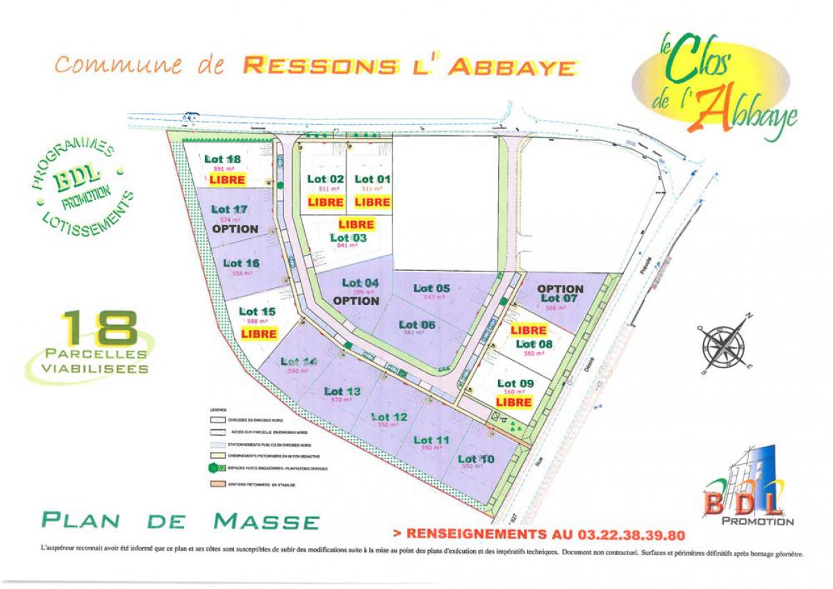 Lotissement le Clos de l'Abbaye à Ressons-l'Abbaye (60)