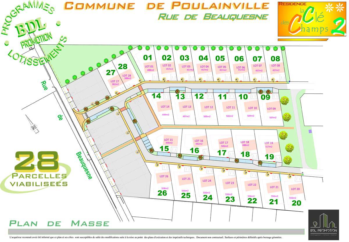 Lotissement Résidence la Clé des Champs 2 à Poulainville (80)
