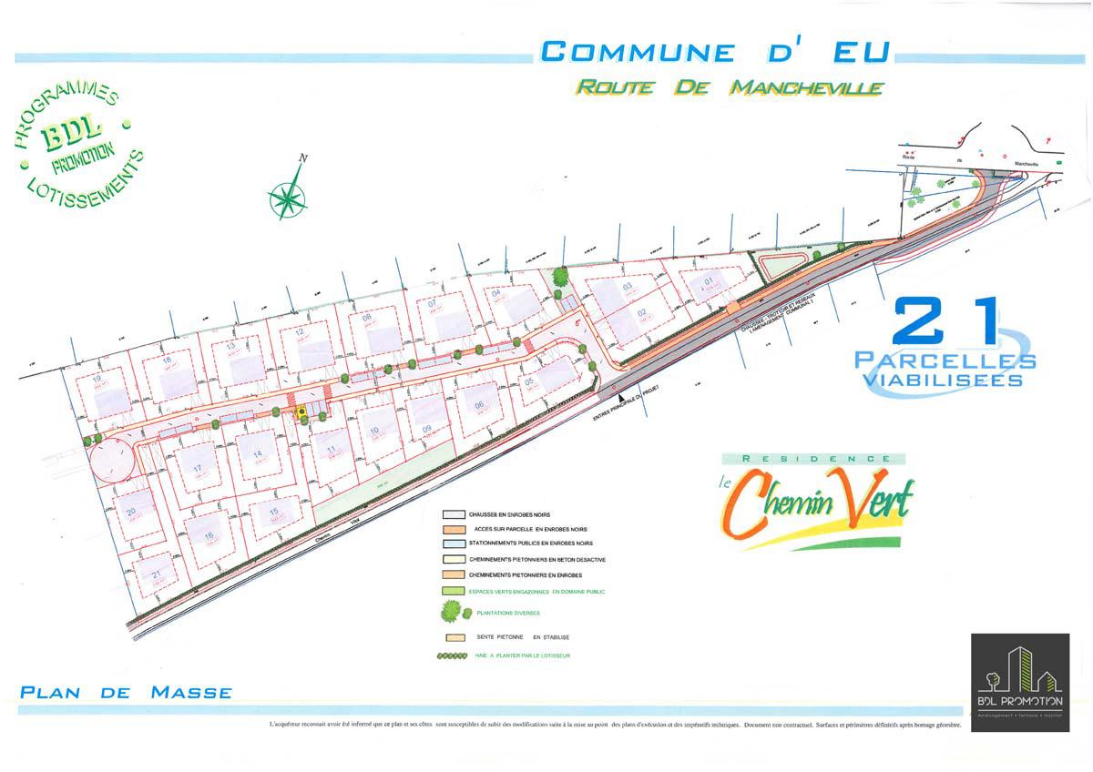 Lotissement Résidence le Chemin Vert à Eu (76)