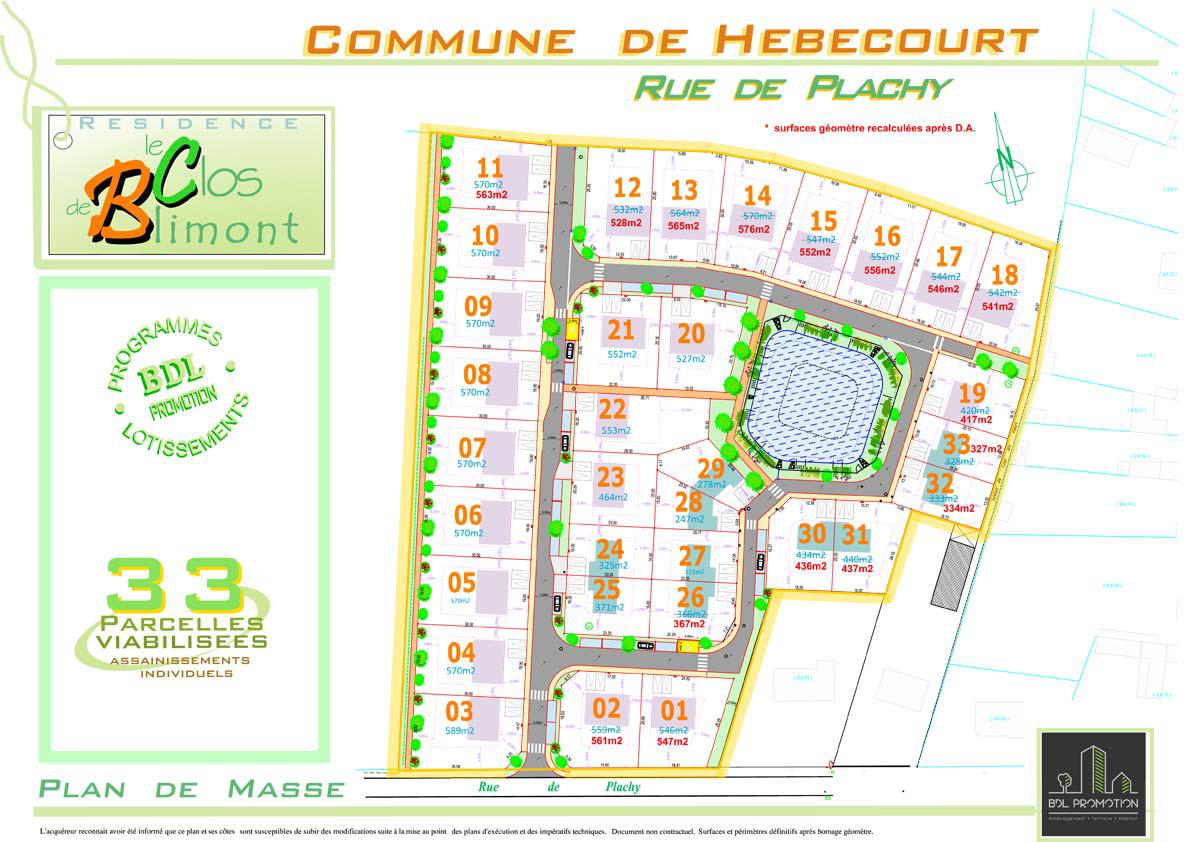 Lotissement Résidence le Clos de Blimont à Hébécourt (80)