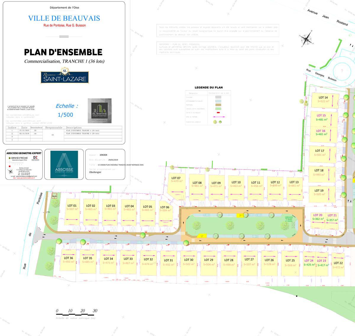 Résidence Saint-Lazare lotissement à Beauvais (60)