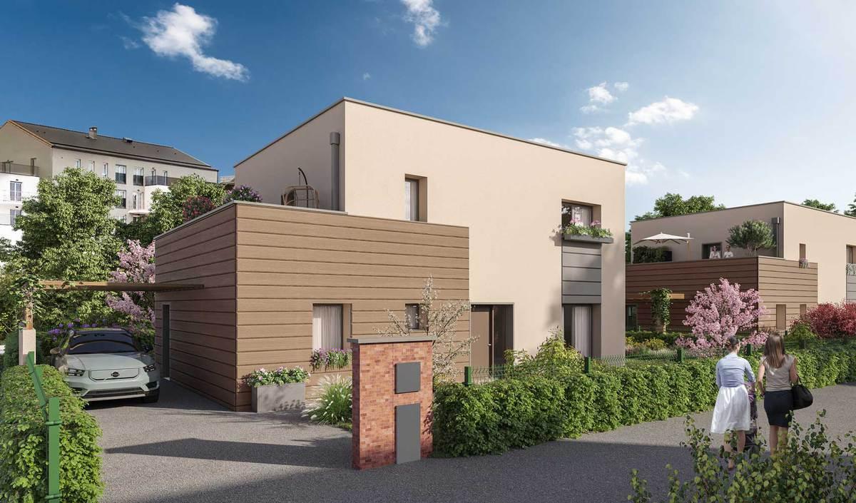 Maisons neuves Carré impérial à Margny-lès-Compiègne